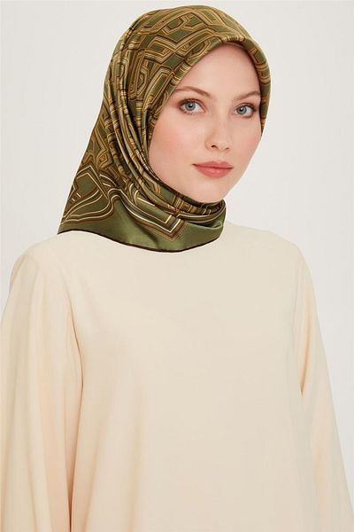 Armine Sura Pure Silk Scarf - 9213D 51 Model