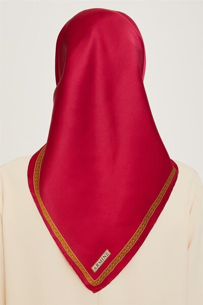 Armine Sura Saf Ipek Eşarp 9261d 07 09