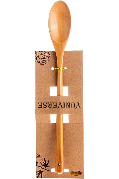 AKDC WOODEN SERVING SPOON 1CMX4CMX28CM Brown