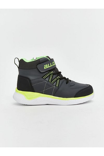 LC Waikiki Boy's Boots with Laces and Velcro
