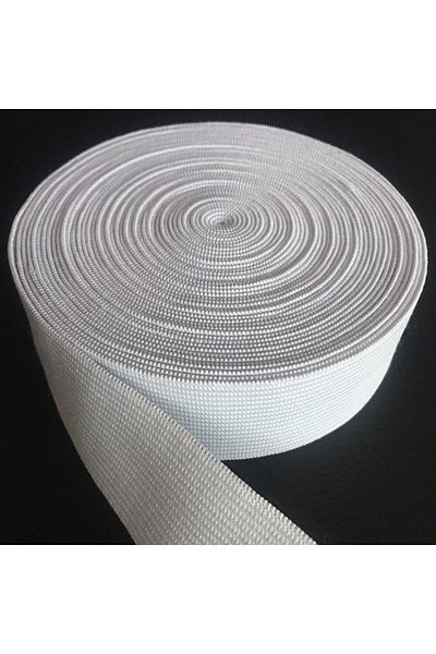 BİGÜMEX 3 Cm White Enli Flat Rubber 10 Meters Waist Leg Skirt Rubber