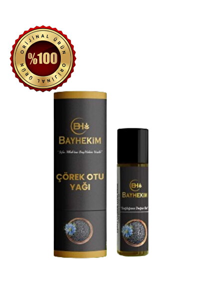 bh bayhekim Bayhekim Soğuk Sıkım Çörek Otu Yağı Yerli Üretim 100 Ml.