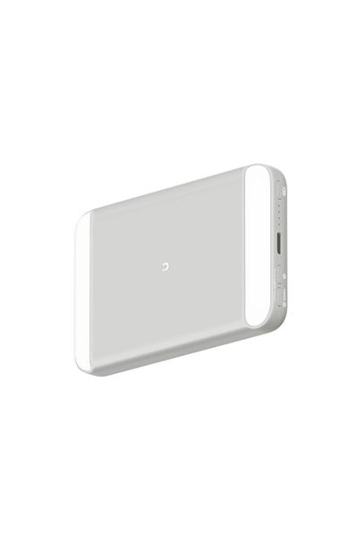 Levelo Maglight Portable Power Bank 8000Mah With Light - White