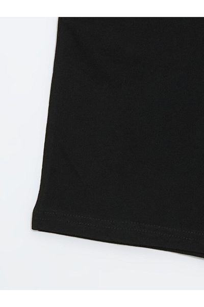 LC Waikiki Lcw Kids Black Elastic Waist Boys' Shorts