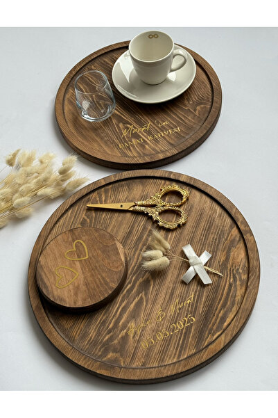 Huyendo Söz Nişan Yüzük Tepsisi Damat Tepsisi Set (AHŞAP) Isimleri Ve Tarihi ...
