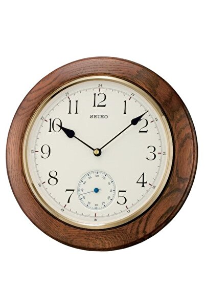 Seiko Qxa432b Ahsap Kasa Duvar Saati