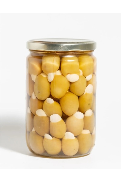 asaf Bademli-badem Dolgulu Yeşil Zeytin (400)gr