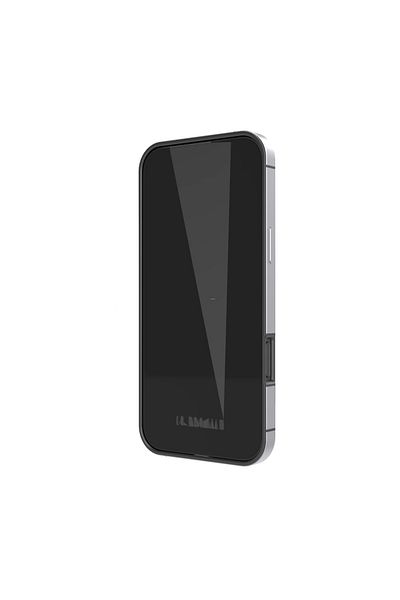 Levelo Pelle Leather Case For iPhone 16 Pro - Gray