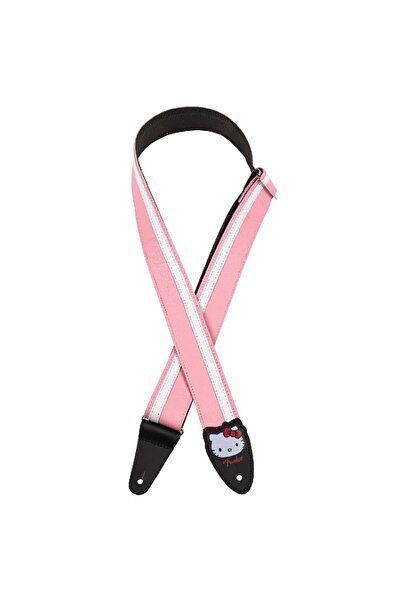 FENDER Hello Kitty Pink Deri Gitar Askısı