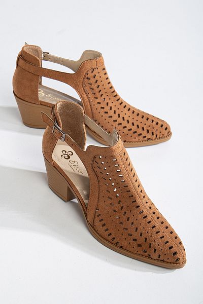 MS SUGAR SHOES Κομψές και άνετες αναπνέουσες καλοκαιρινές γυναικείες μπότες Cowboy Suede