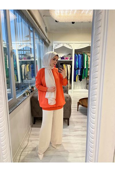 Invee INVEE 6419 سترة الجاز البرتقالية