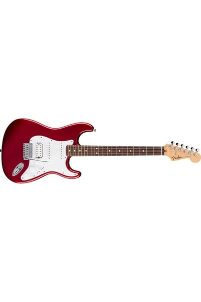 Generic Brand جيتار كهربائي من Fender Standard Stratocaster HSS Laurel Keyboard Candy Cola