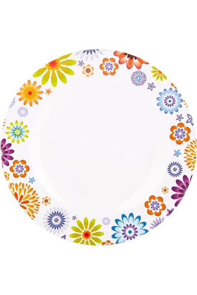 AKDC SRV FF SMALL PLATE 20CMX20CMX2CM White