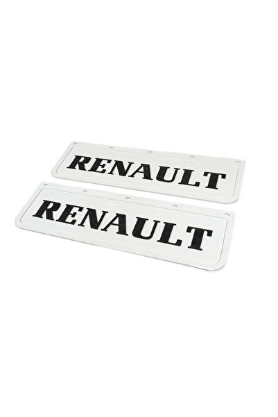 AHMET OTOMOTİV RENAULT YAZILI BEYAZ PAÇALIK (2 ADET) ÖLÇÜ:60X18
