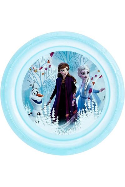 AKDC ROUND PLATE FROZEN 21CMX21CMX2CM Blue