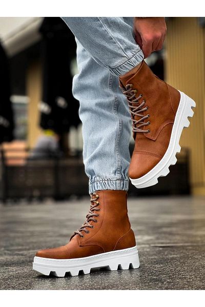 BilfolD High-Top Shoes - Tan