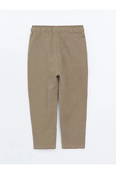 LC Waikiki Lcw Kids Elastic Combed Cotton Boys' Trousers