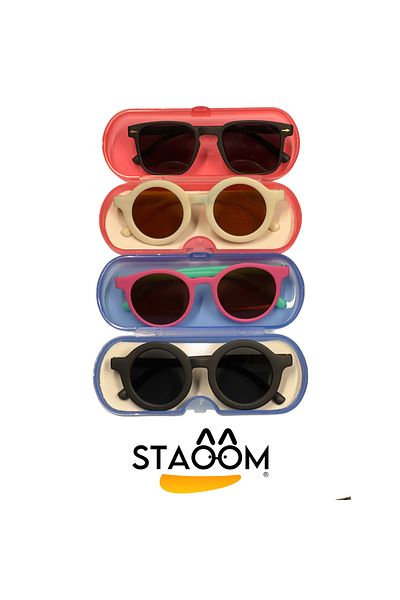 STAOOM Kids Sunglasses Set for Baby, Girls and Boys