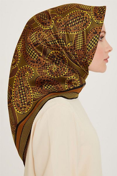 Armine Φουλάρι από καθαρό μεταξωτό Twill - 9208d 19