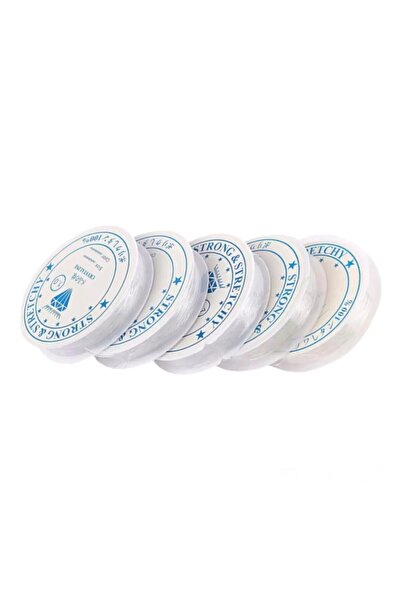 BEİLYS COSMETİCS & ACCESSORY Misina Şeffaf Düz (LASTİKSİZ-ESNEMEYEN) 01 Mm 3....