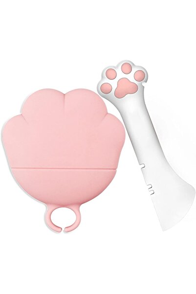 Arabest Cat Food Can Lid whit Spoon,Silicone Cover for Animal Wet Food Storag...