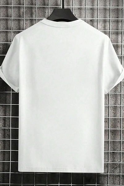 qubo sportswear & company Tricou cu mânecă scurtă, unisex, oversize, din bumbac, cu decolteu rotund