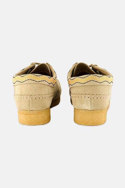 CLARKS Men Standard Fit Weaver Lace Up Sneaker Shoes, Khaki