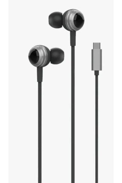 Green Lion سماعات أذن سلكية ستيريو X70 بطول 1.2 متر من النوع C - أسود