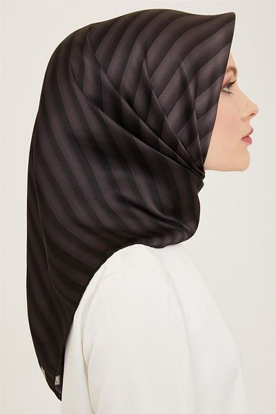 Armine Eșarfă din twill de mătase 24ya9150 - 4/85