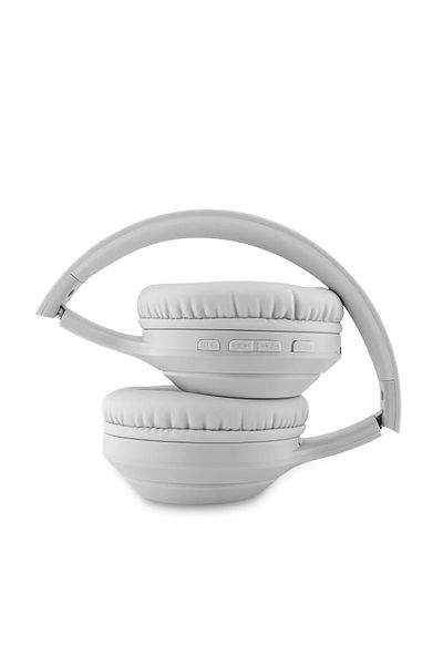 CG Mobile Guess Headphones With Classic Printed Logo - Silver