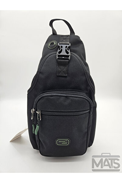 seventeen çanta Seventen Unisex Green Black Cross Shoulder Bag 2213