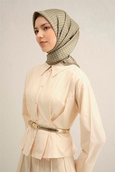 Armine Μεταξωτό φουλάρι Sura με σχέδιο 9345- 33