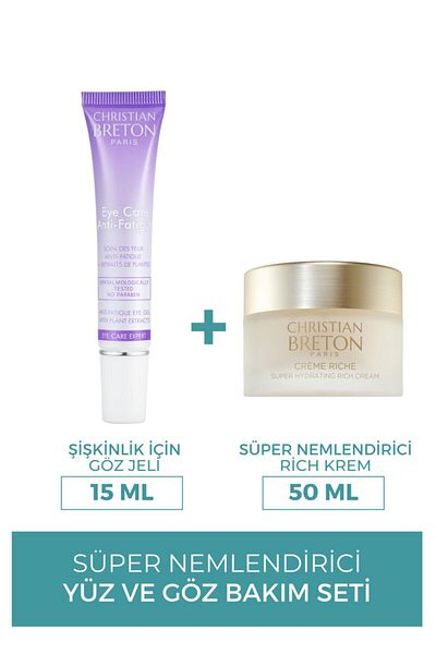 Christian Breton Renewing Skin Barrier Strengthening Set - 50 ml Cream and 15 ml Gel