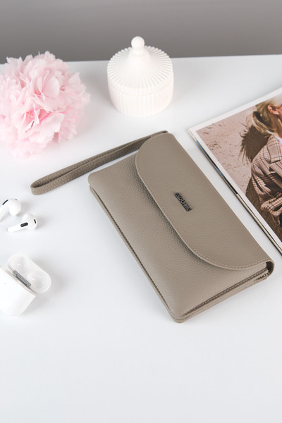 ESGUARE Women's 100% Genuine Leather Wallet