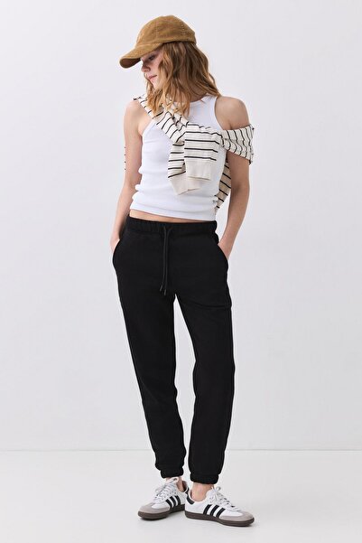 Trendiz Kadın Jogger Eşofman Altı Siyah 2014