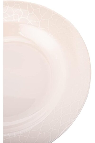 AKDC Deep Plate L(20cm) xW(20cm) xH(3cm) White Pearl