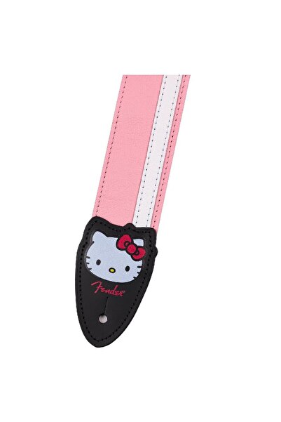 FENDER Hello Kitty Pink Deri Gitar Askısı