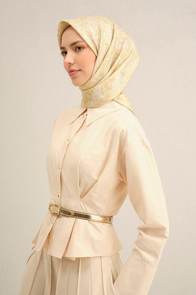 Armine Φουλάρι με σχέδιο Pure Silk Twill (9311-07) Παπούτσια