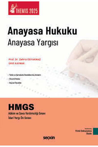 Seçkin Yayıncılık THEMIS - Anayasa Hukuku Anayasa Yargısı Konu Kitabı Prof. D...