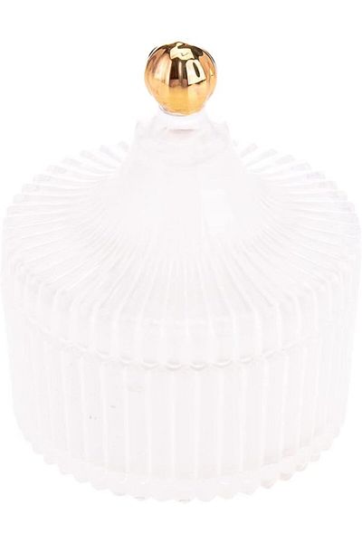 AKDC Footed Fruit Bowl L(10cm) xW(10cm) xH(12cm) White