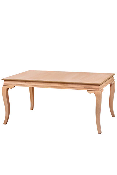 Genel Markalar Eflani 170 Lik Rustik Sabit Masa Cilasız Ham Ahşap