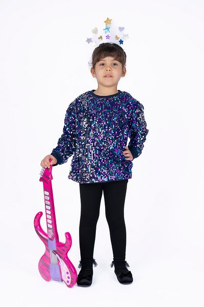LadiesandLittles Pailletted Children's Sweat