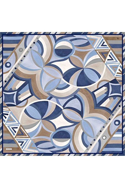 Armine Шарф з візерунком з чистого шовкового твілу Модель: 9336-82