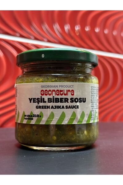 GEONATURA Georgıan Product Yeşil Ajıka Sos 210gr (1 ADET)