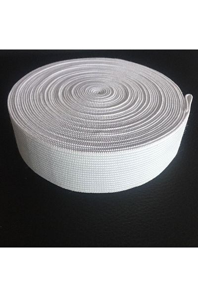 BİGÜMEX 3 Cm White Enli Flat Rubber 10 Meters Waist Leg Skirt Rubber