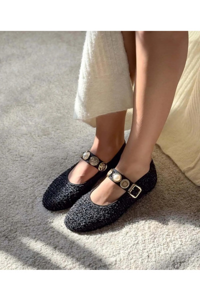 Hızlı Al قماش راقصة الباليه للسيدات من StWenn للاستخدام اليومي والمكتب، نعل د...