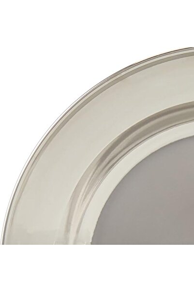 RAJ Deep Thali Steel Plate - 23.5 cm, CP0010 - Dinner Plate , Serving Plate , Mithai Plate