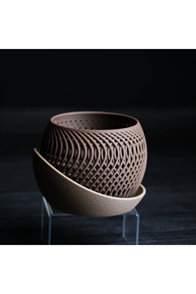 GRAT3D Orkide Saksısı – Modern Minimalist Tasarım