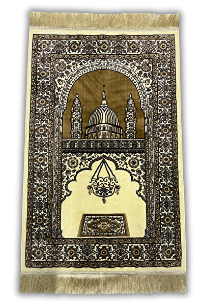 Buhara Tekstil Mescid Dokuma Kalın Seccade