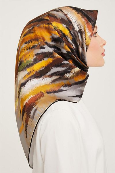 Armine Twill Μεταξωτό Κασκόλ 23ka9049 55 39